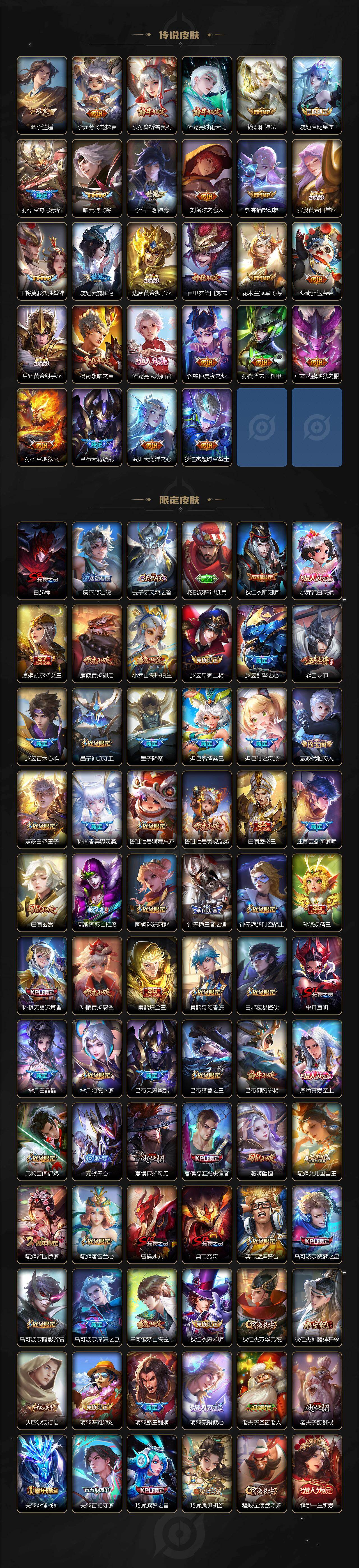 WZLX4226319王者荣耀账号详情图3 WZLX4226319王者荣耀账号详情图3