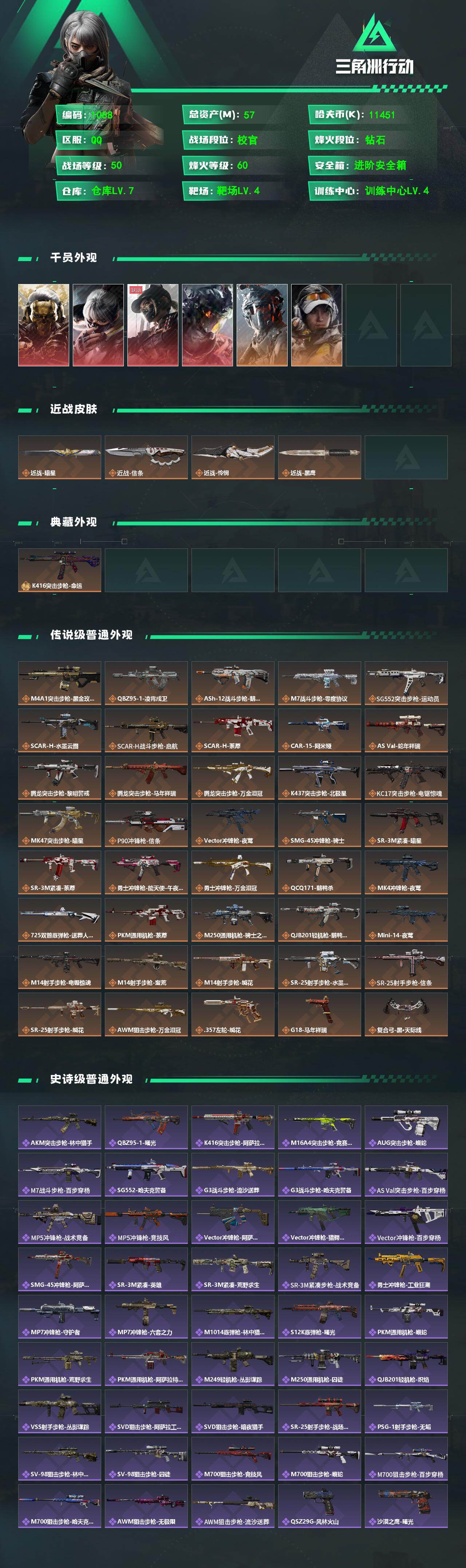 SJZCMW470971三角洲行动账号详情图2