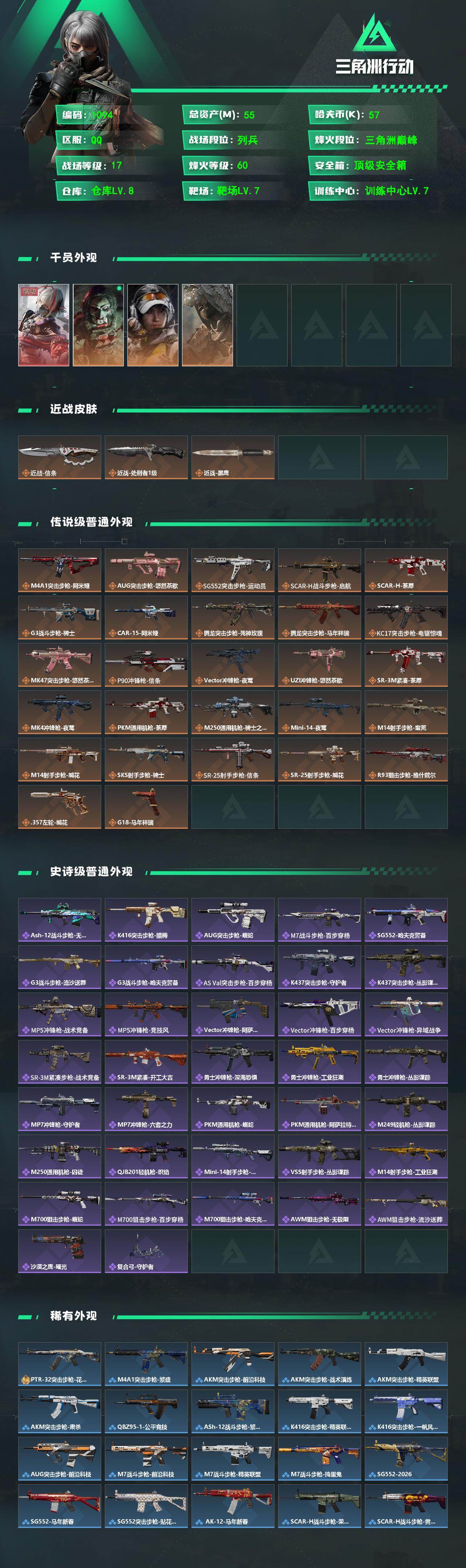 SJZCMW471124三角洲行动账号详情图2