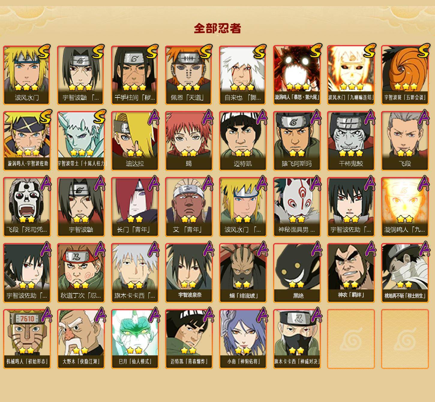 HYQM420584火影忍者账号详情图4