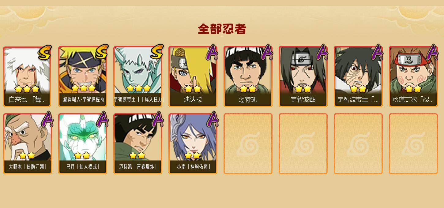 HYEY419627火影忍者账号详情图2