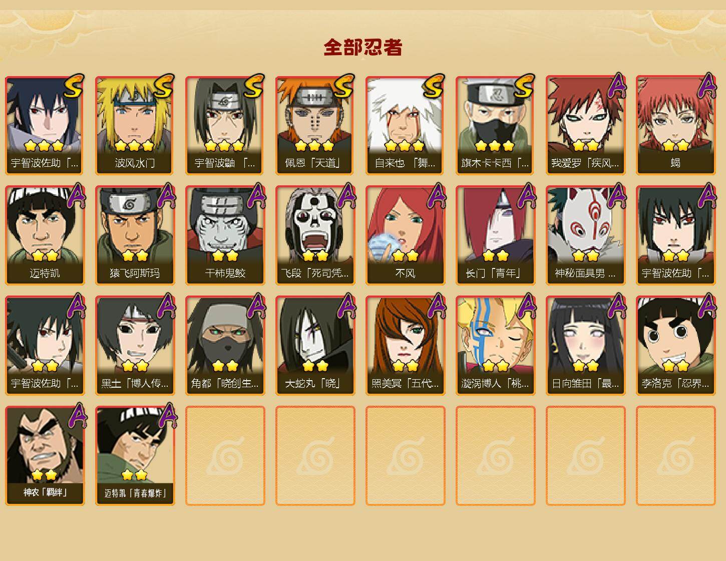 HYJM419897火影忍者账号详情图2