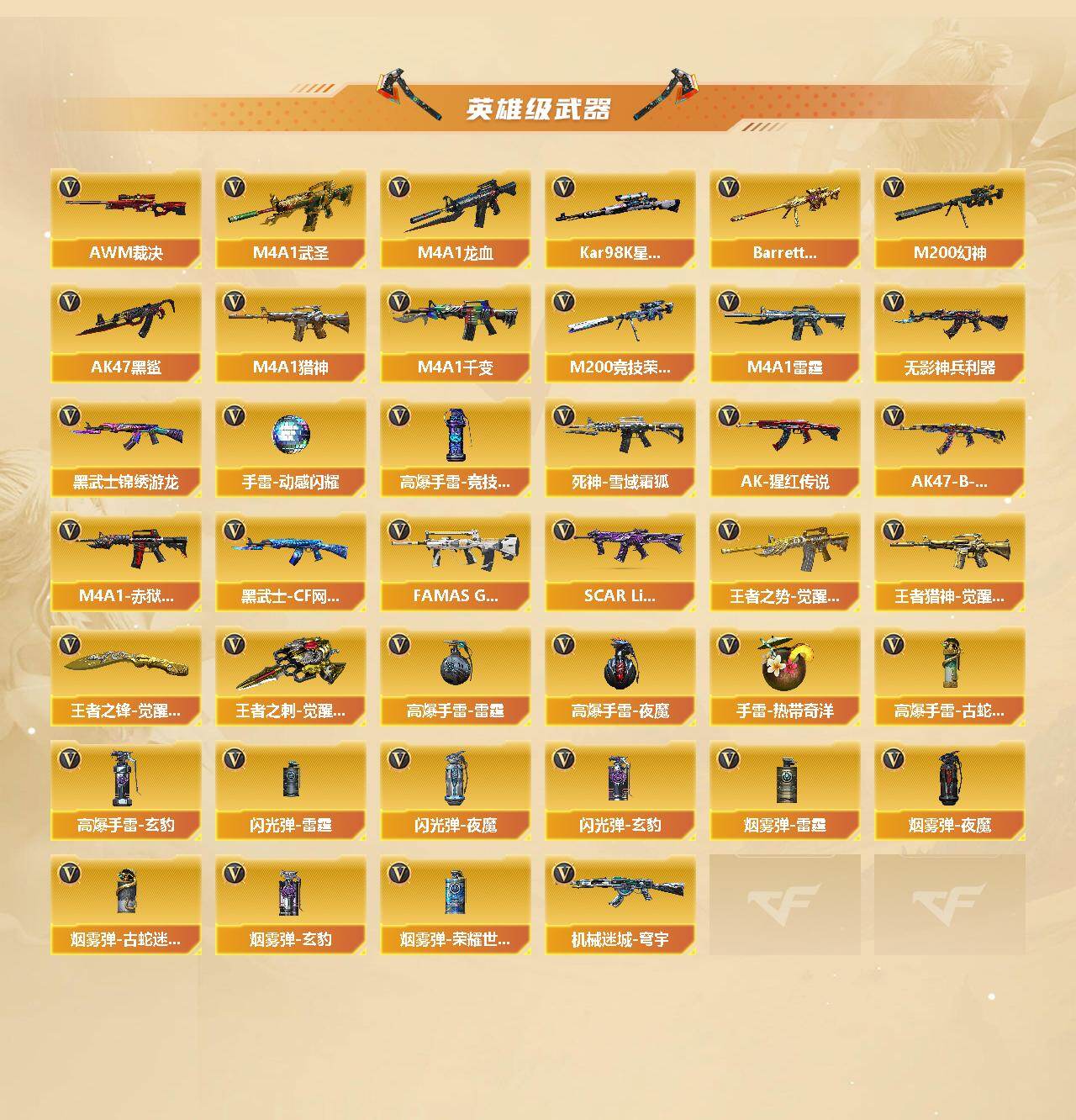 CFCMW460953穿越火线账号详情图4