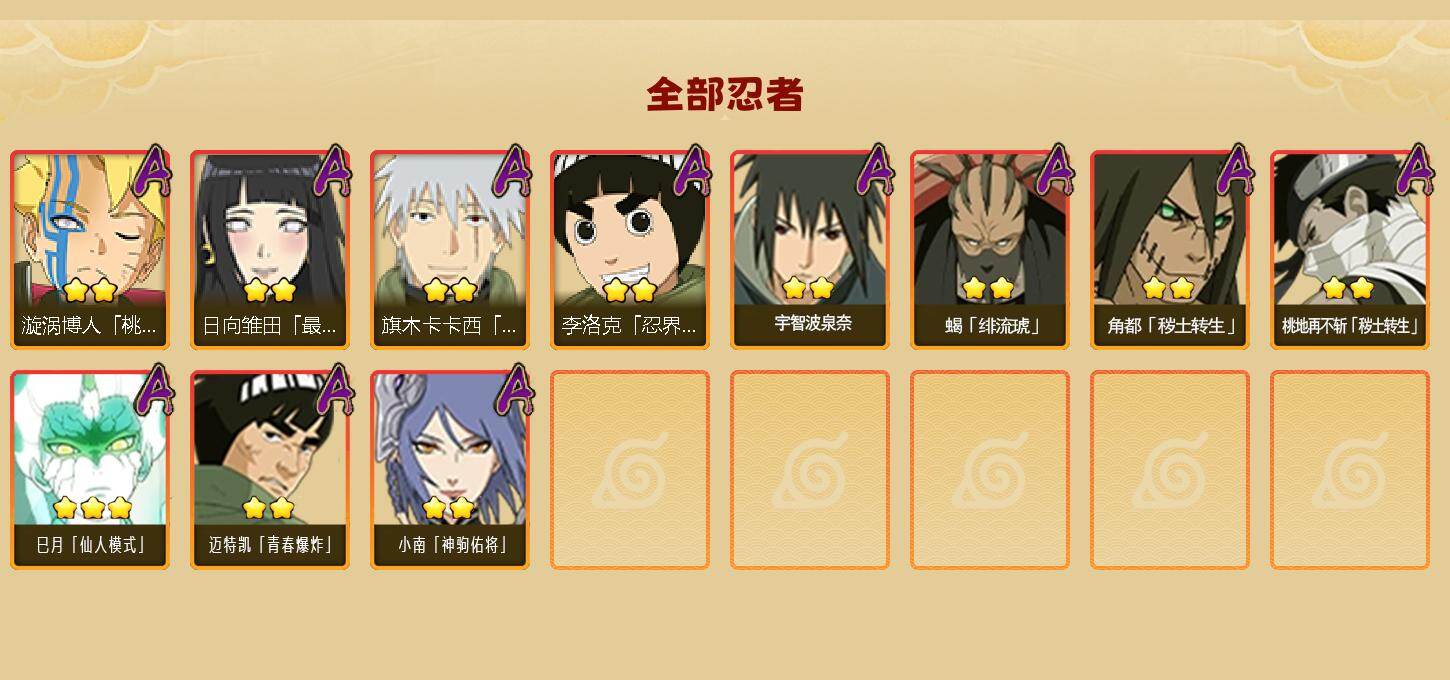 HYCMW420672火影忍者账号详情图3