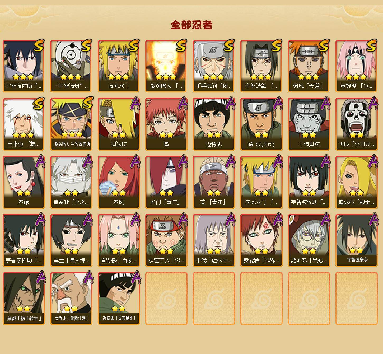 HYEY419894火影忍者账号详情图2