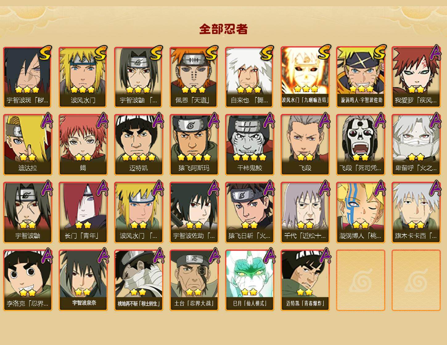 HYEY419958火影忍者账号详情图2