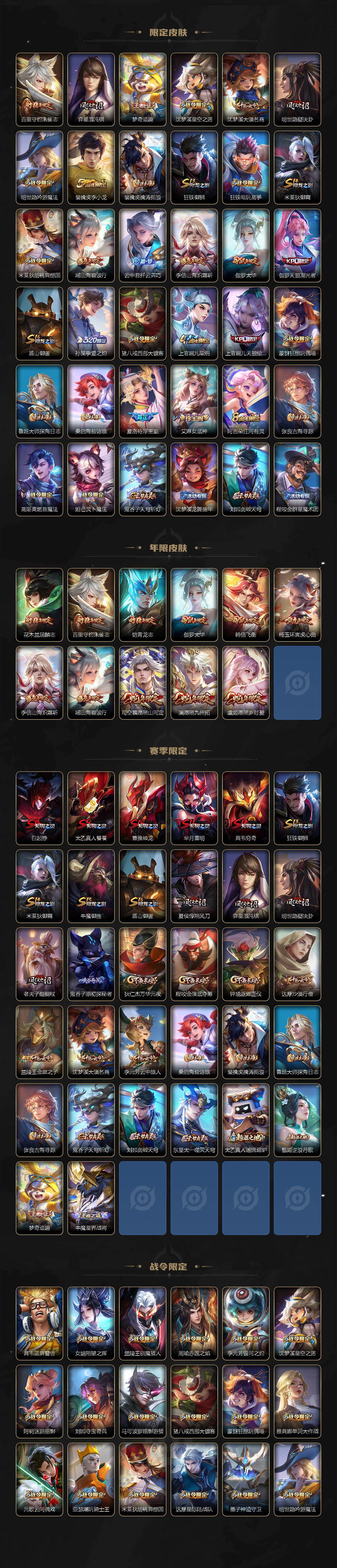 WZLX4229417王者荣耀账号详情图3 WZLX4229417王者荣耀账号详情图3