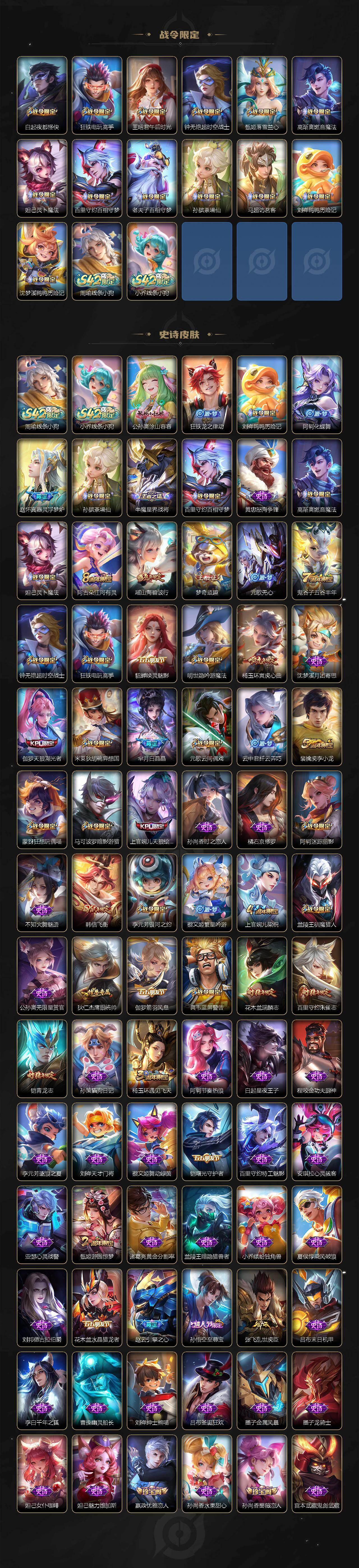 WZLX4229417王者荣耀账号详情图4 WZLX4229417王者荣耀账号详情图4