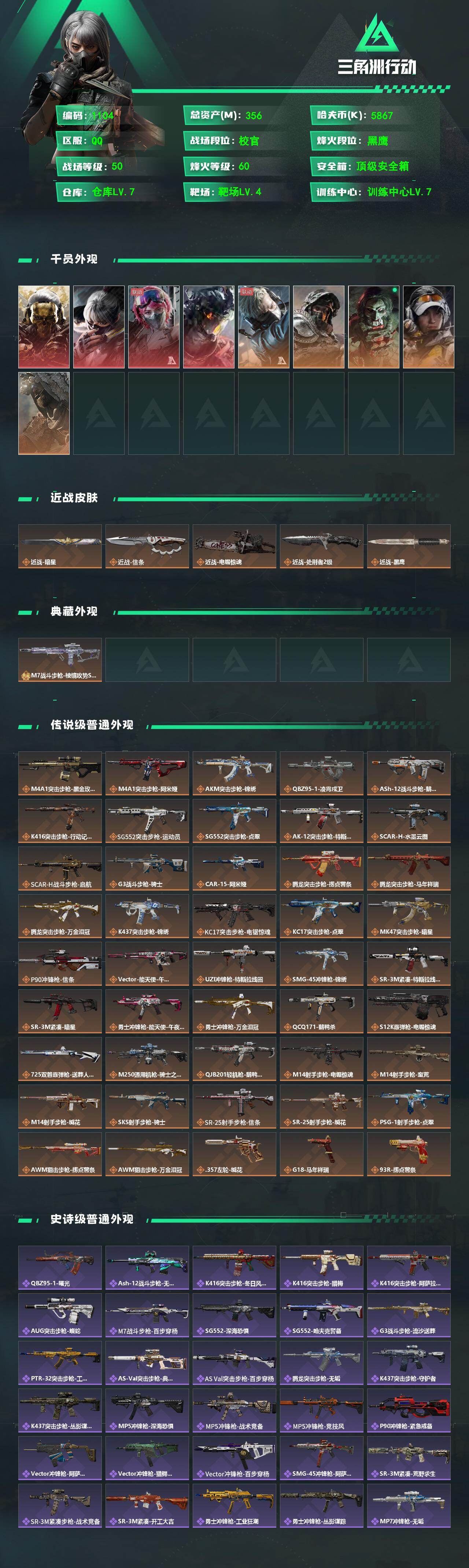 SJZCMW471793三角洲行动账号详情图2