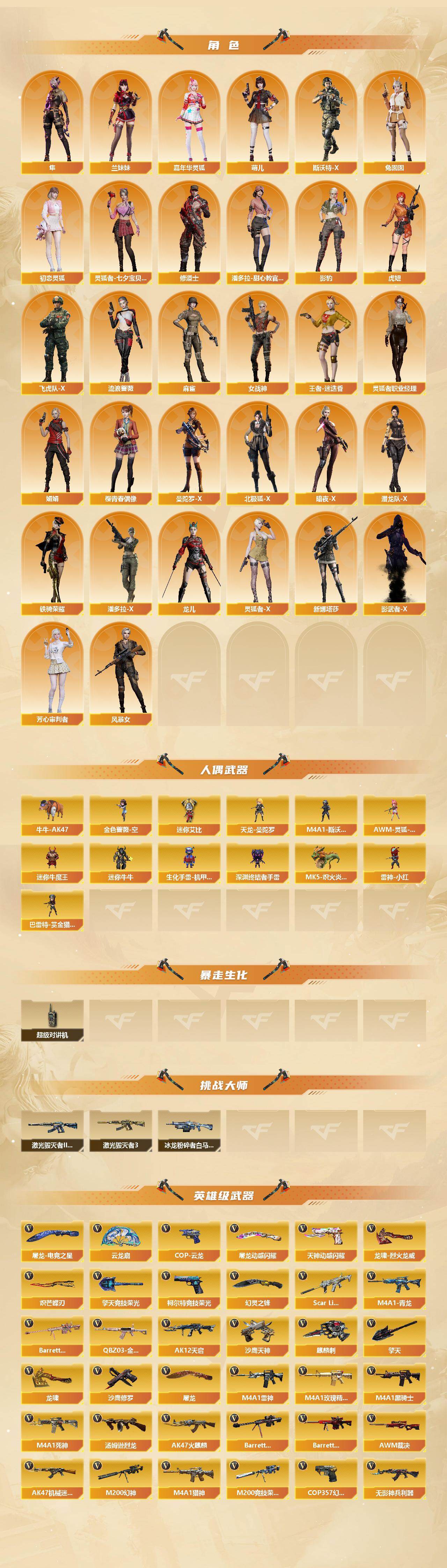 CFCMW461567穿越火线账号详情图3 CFCMW461567穿越火线账号详情图3