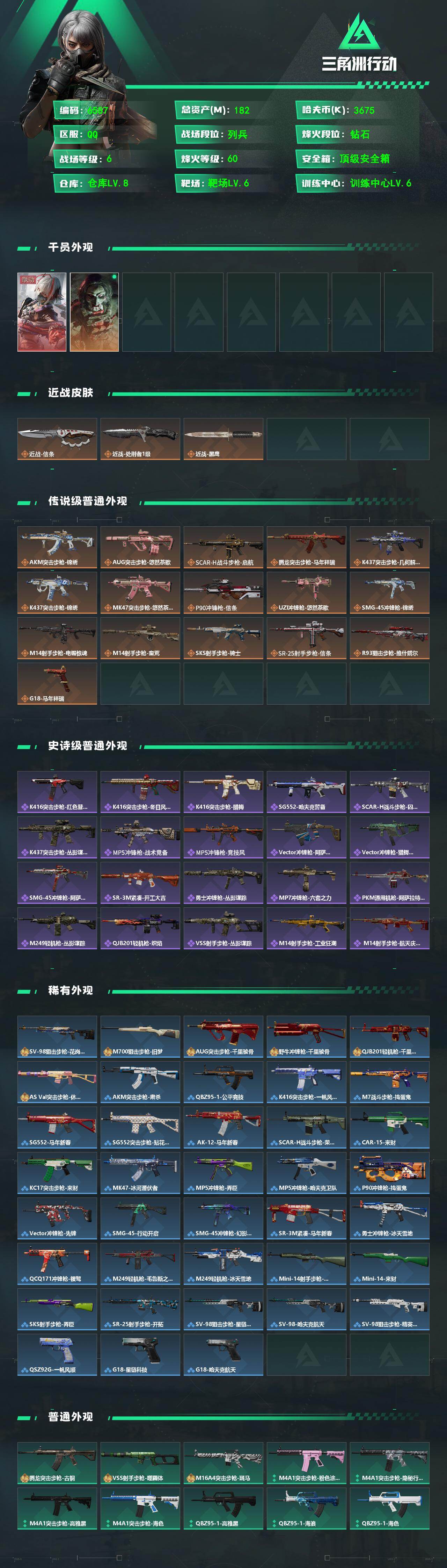 SJZCMW472194三角洲行动账号详情图2