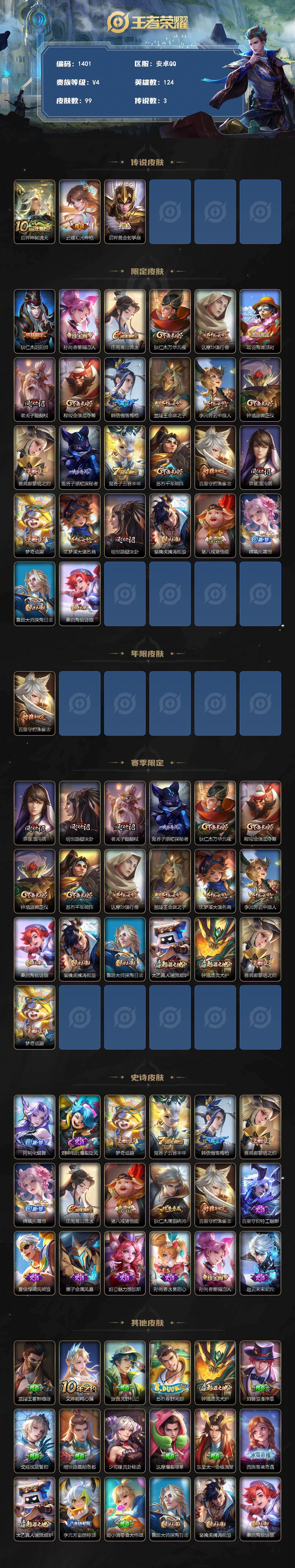 WZCMW4237486王者荣耀账号详情图2