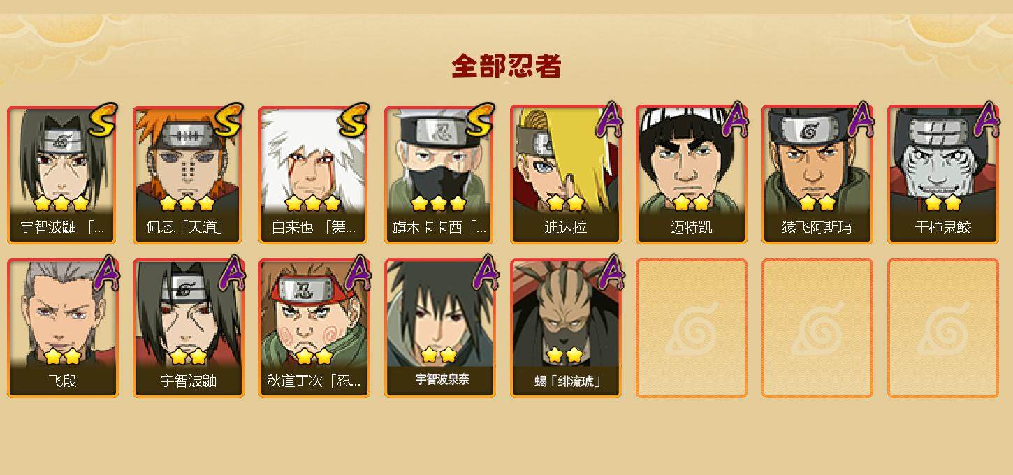 HYEY420749火影忍者账号详情图2