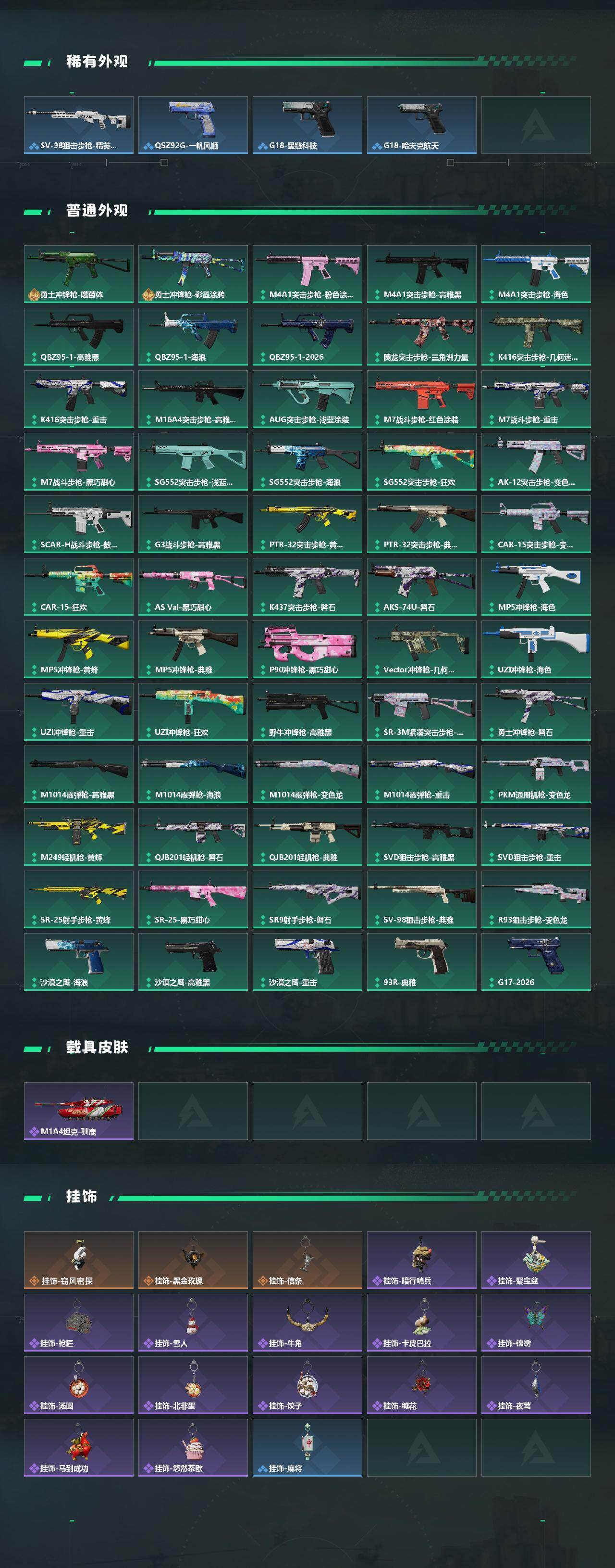 SJZCMW473178三角洲行动账号详情图3