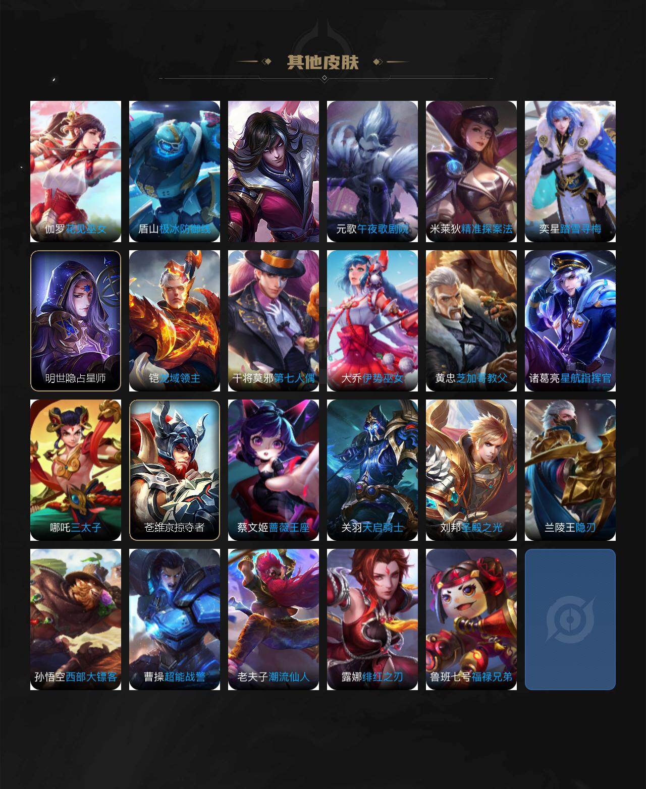 WZXS4257683王者荣耀账号详情图4