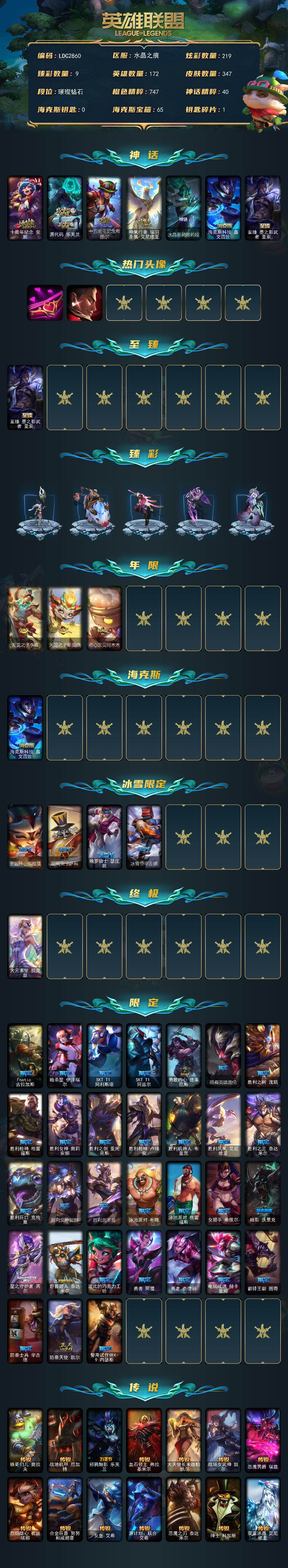 LOLQM423482英雄联盟账号详情图3