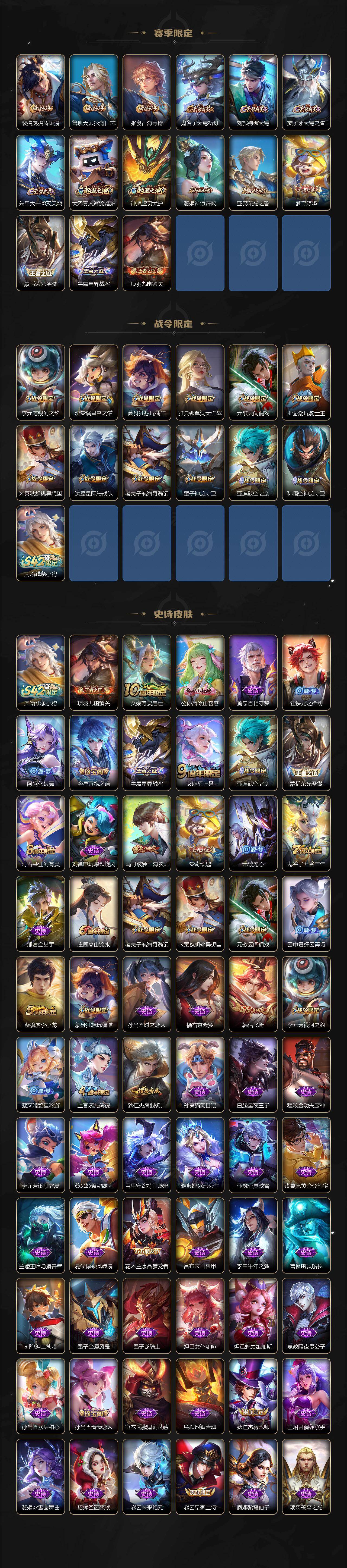 WZLX4232146王者荣耀账号详情图3 WZLX4232146王者荣耀账号详情图3