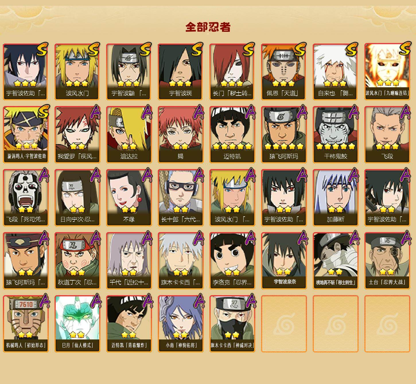 HYJM421356火影忍者账号详情图2