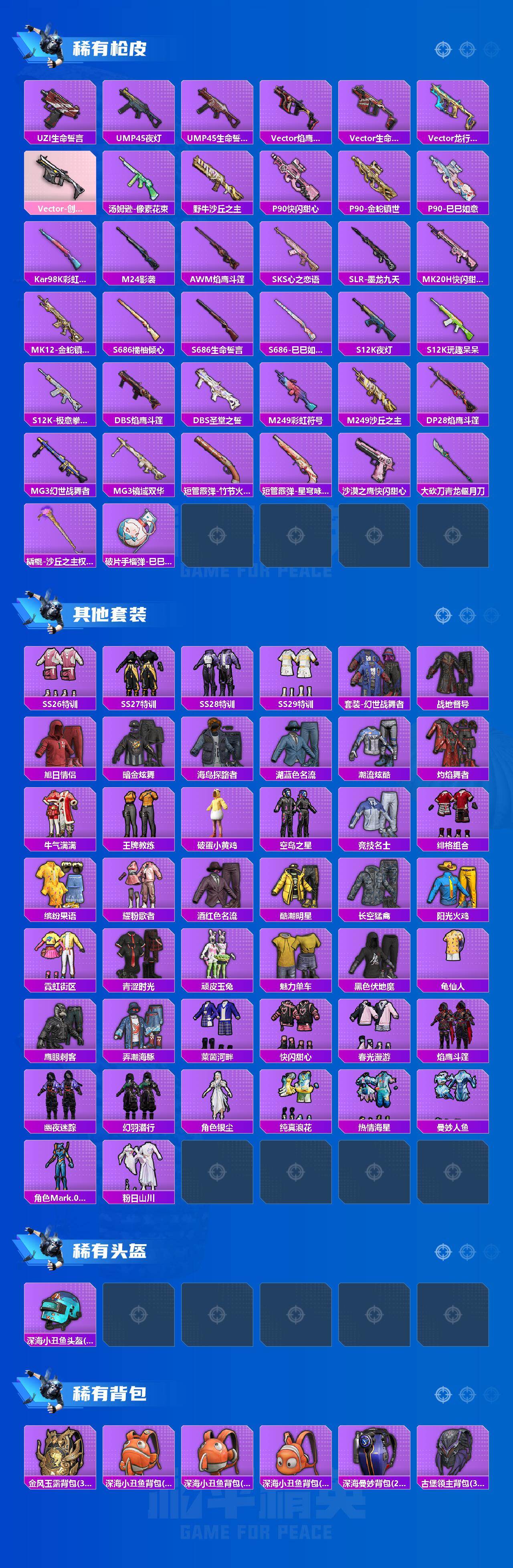 HPQM4139424和平精英账号详情图4