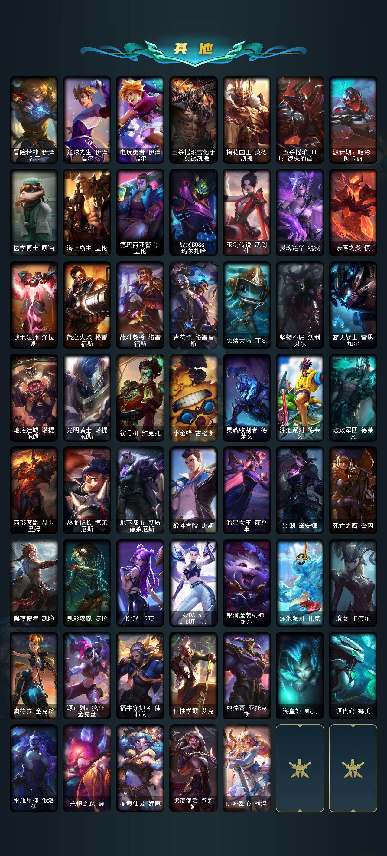 LOLEY423586英雄联盟账号详情图4