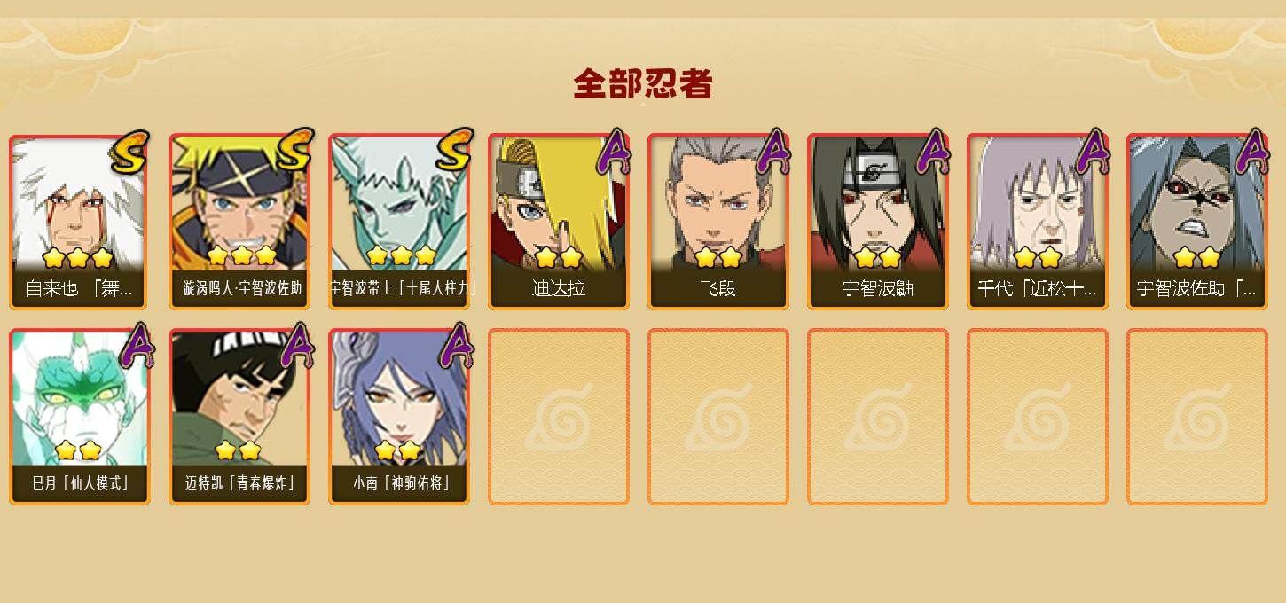 HYEY420751火影忍者账号详情图2