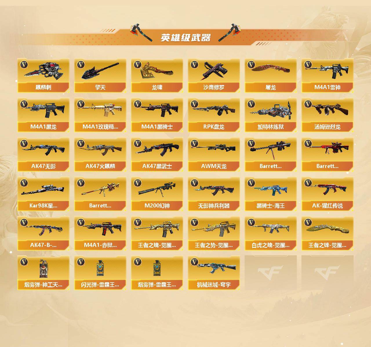 CFCMW462510穿越火线账号详情图3