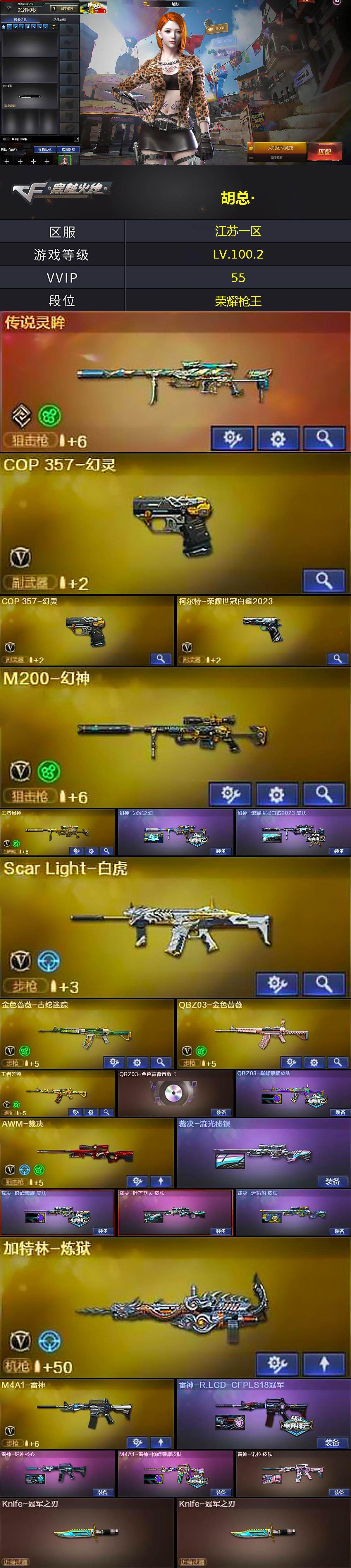 CFQM462638穿越火线账号详情图3