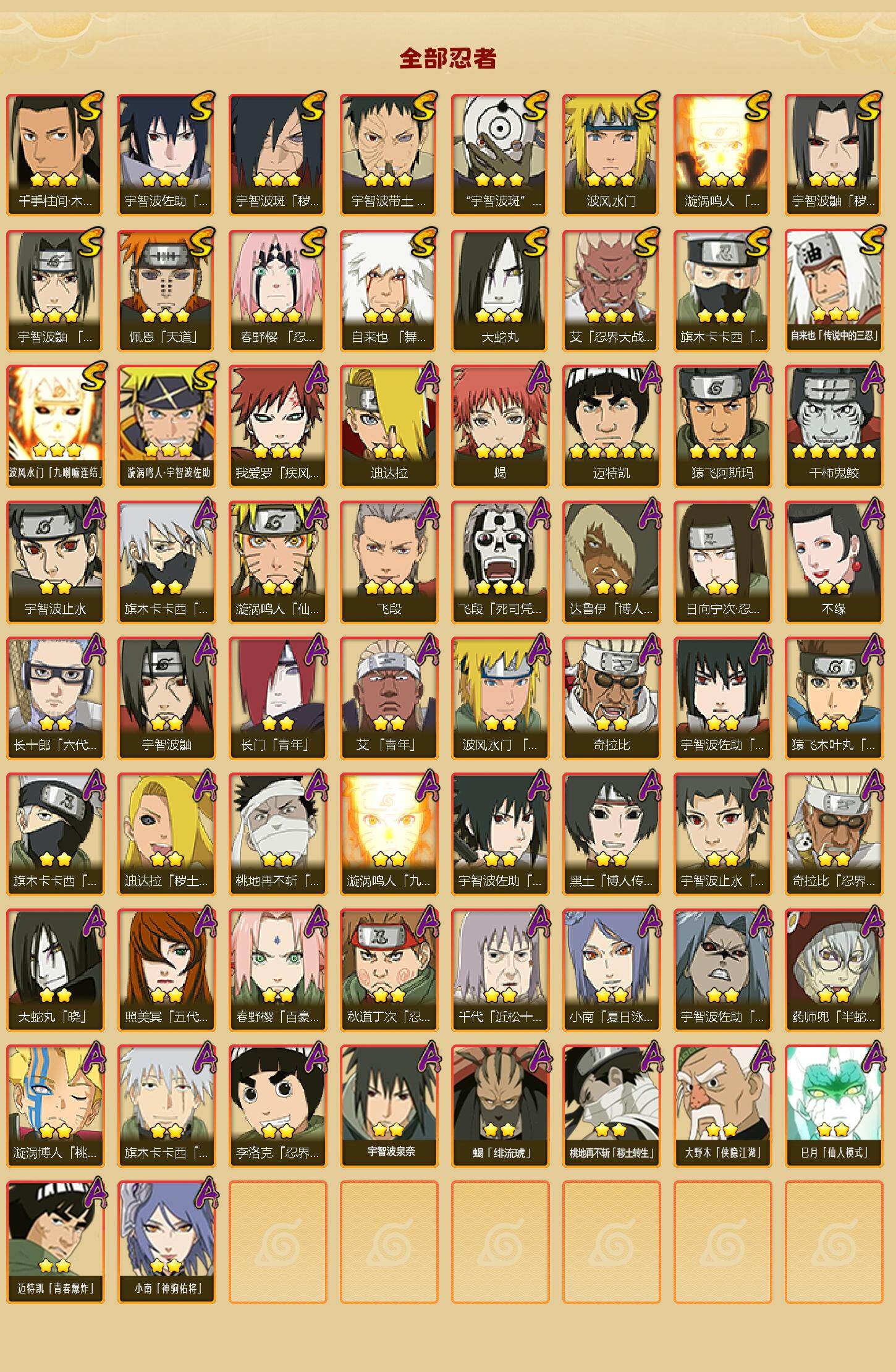 HYCMW421957火影忍者账号详情图2 HYCMW421957火影忍者账号详情图2