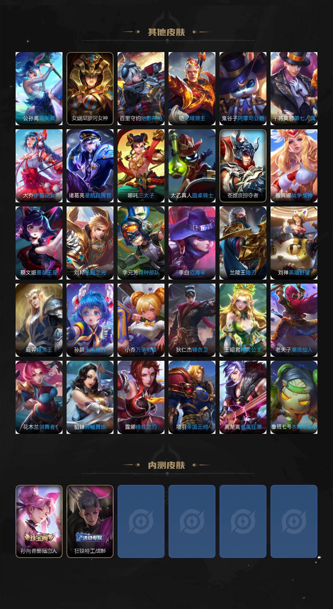 WZLX4232405王者荣耀账号详情图6