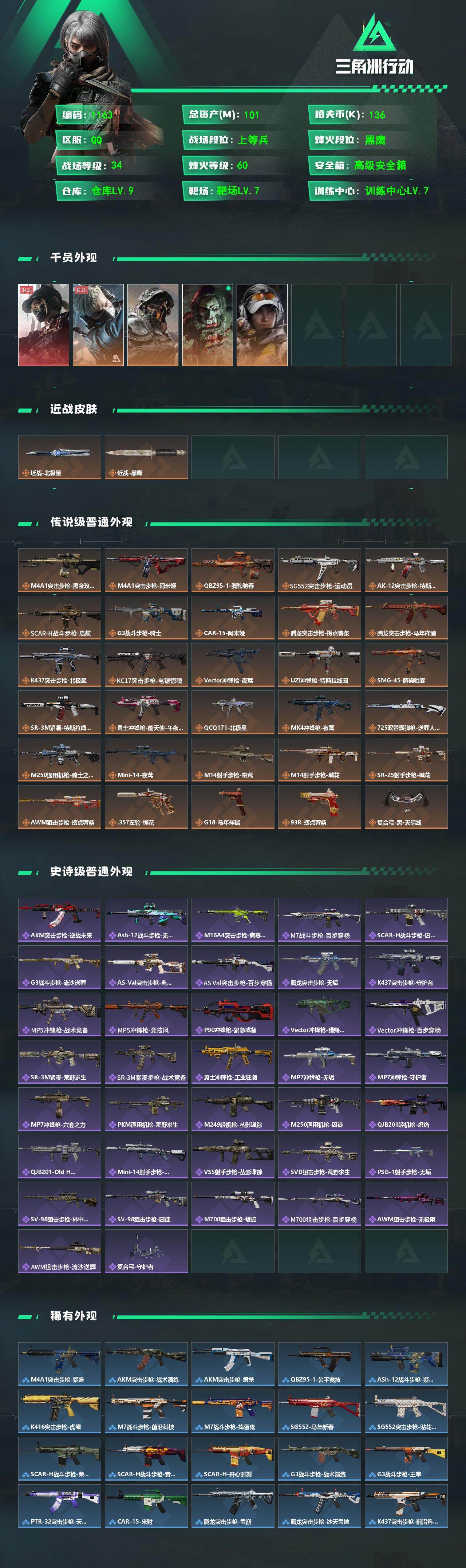 SJZCMW473688三角洲行动账号详情图2