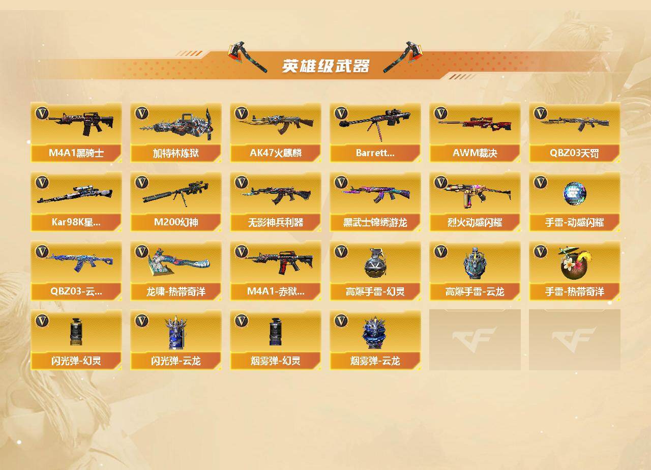 CFCMW462928穿越火线账号详情图3