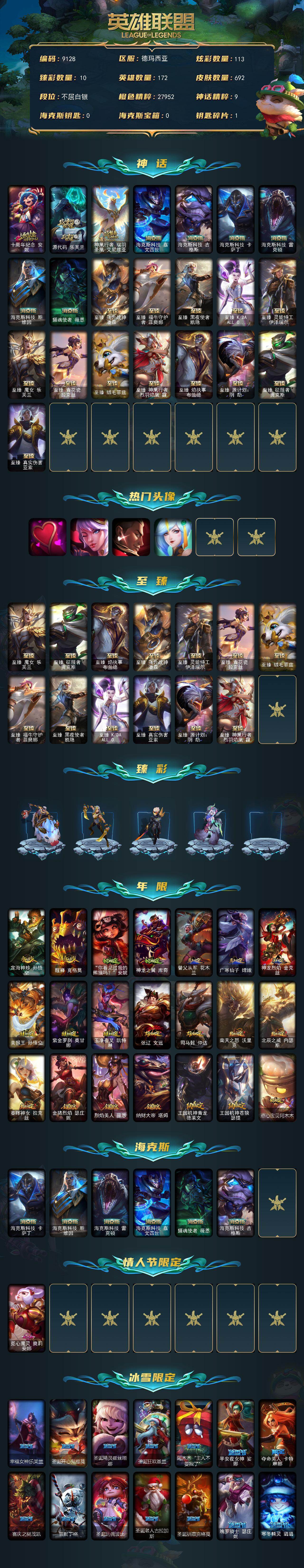 LOLCMW424160英雄联盟账号详情图2
