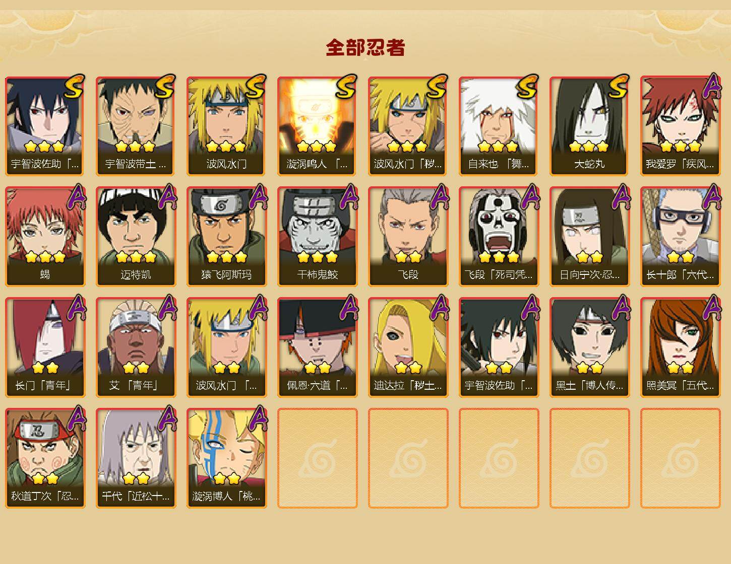 HYLFY421178火影忍者账号详情图2