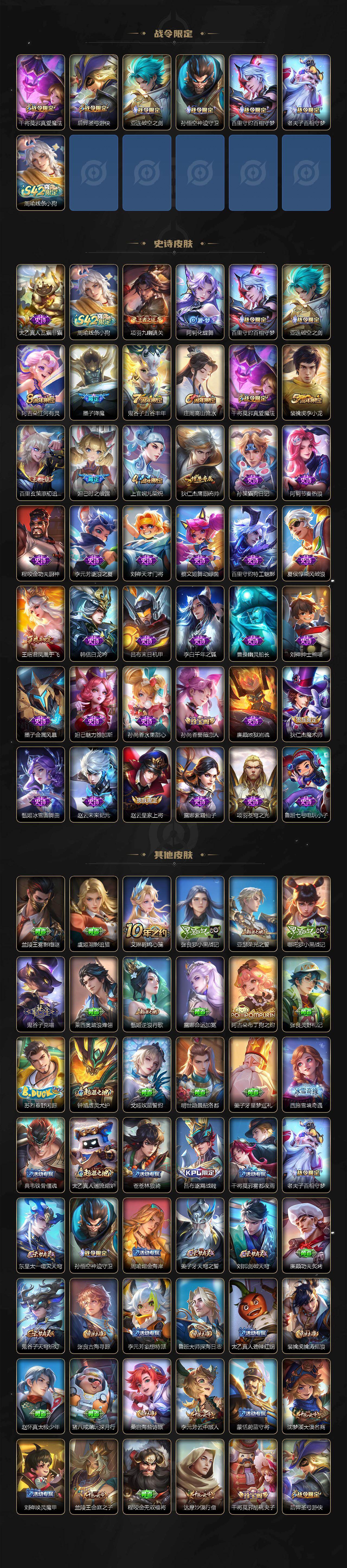 WZLX4237345王者荣耀账号详情图3