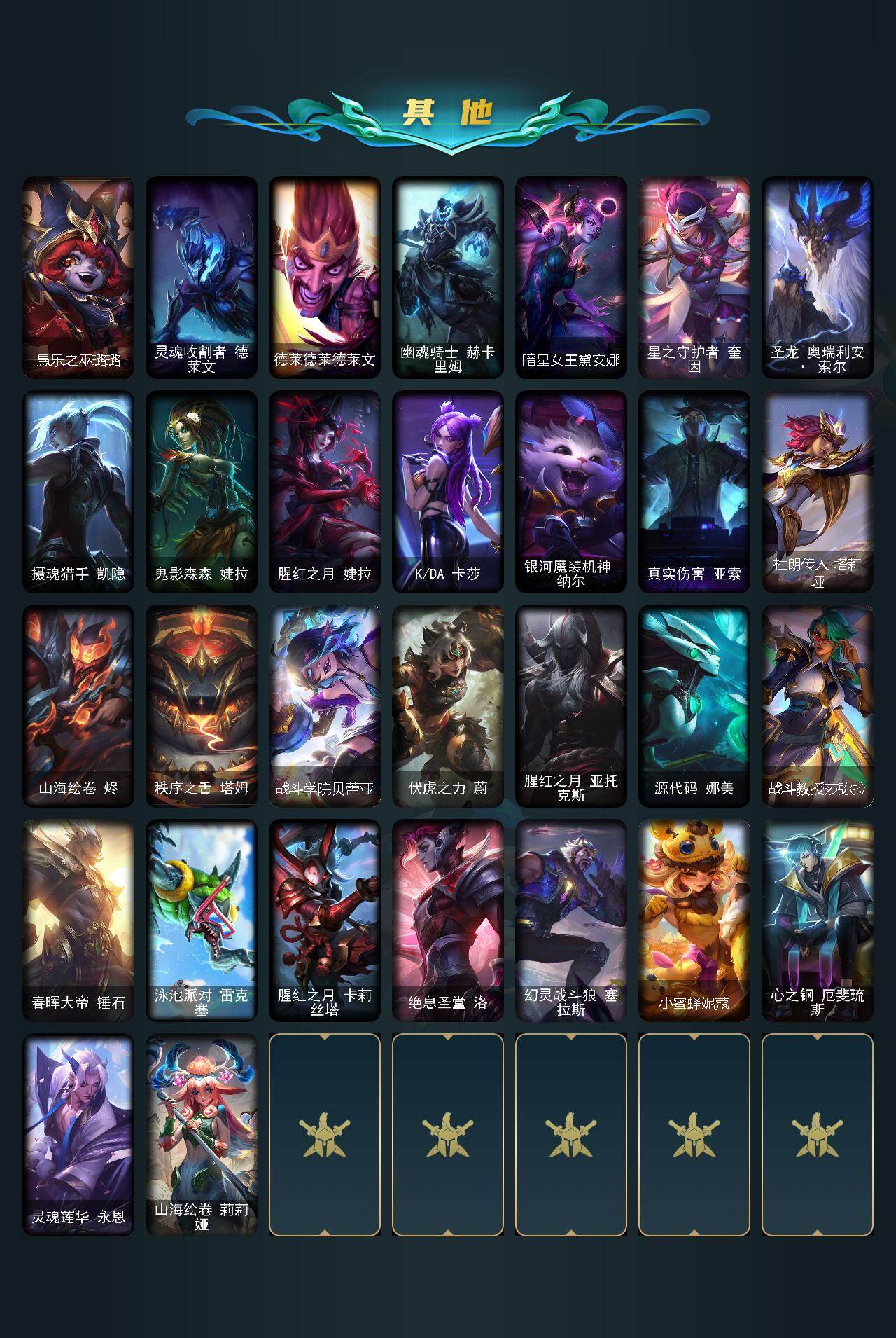 LOLLX423649英雄联盟账号详情图5