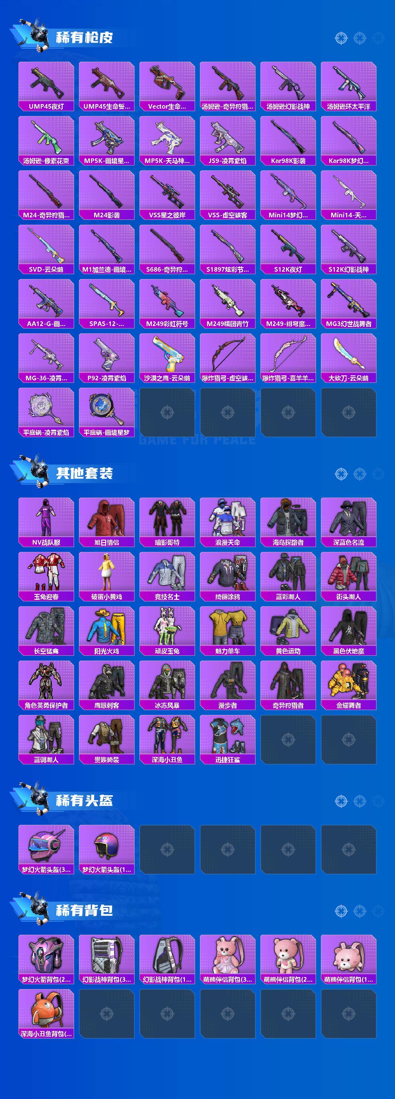 HPQM4139481和平精英账号详情图4