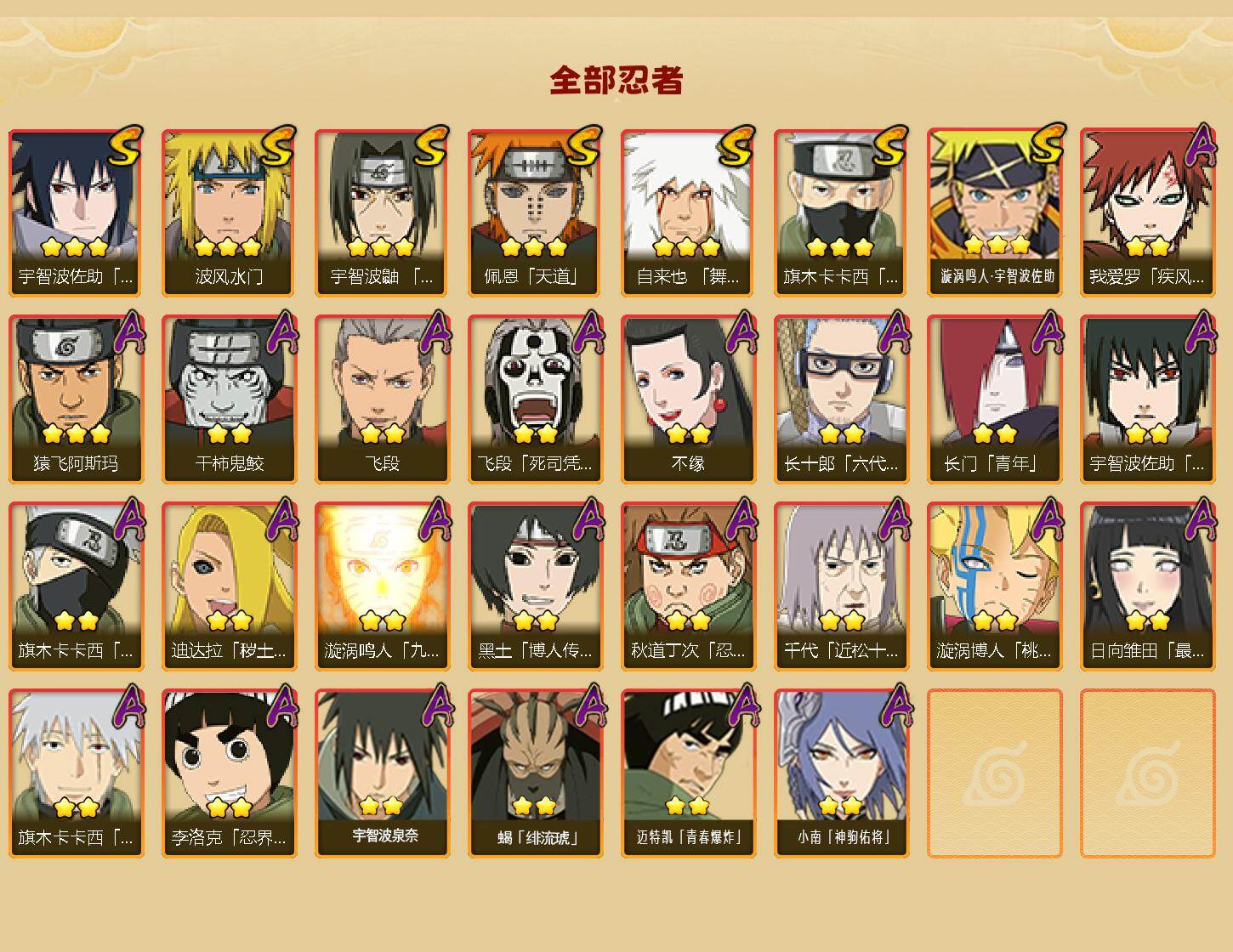 HYLFY421154火影忍者账号详情图2