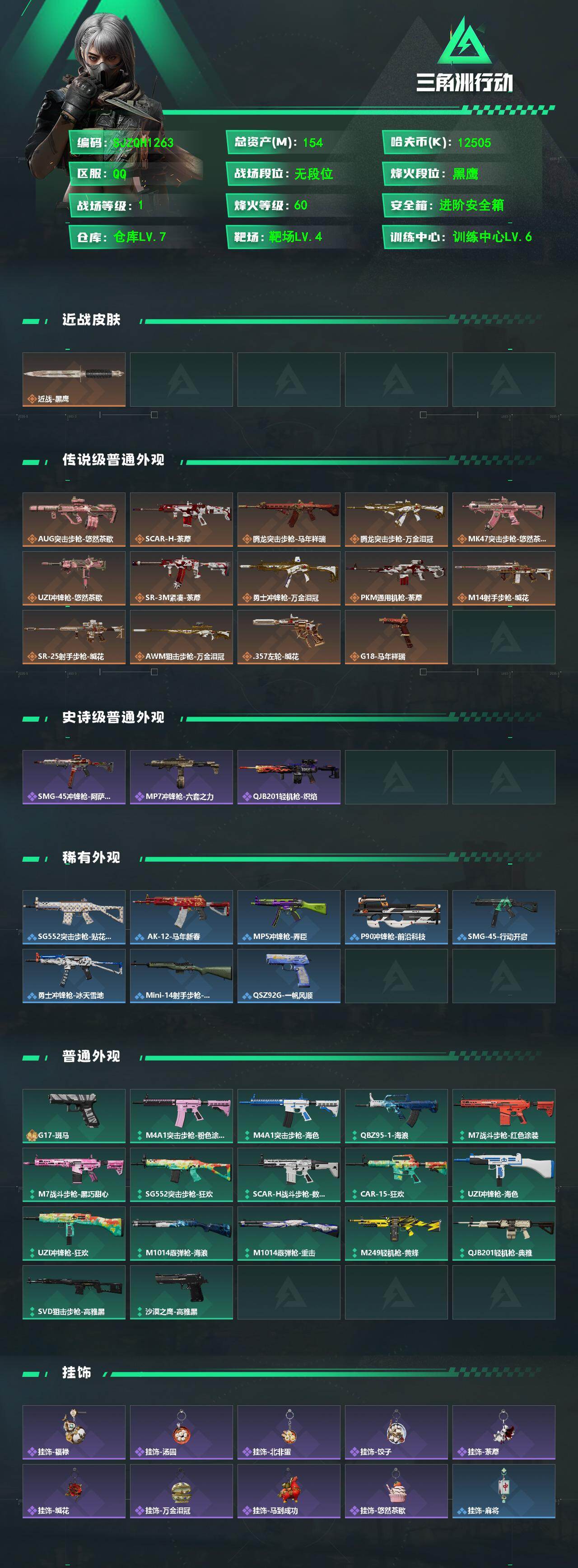 SJZEY473328三角洲行动账号详情图2