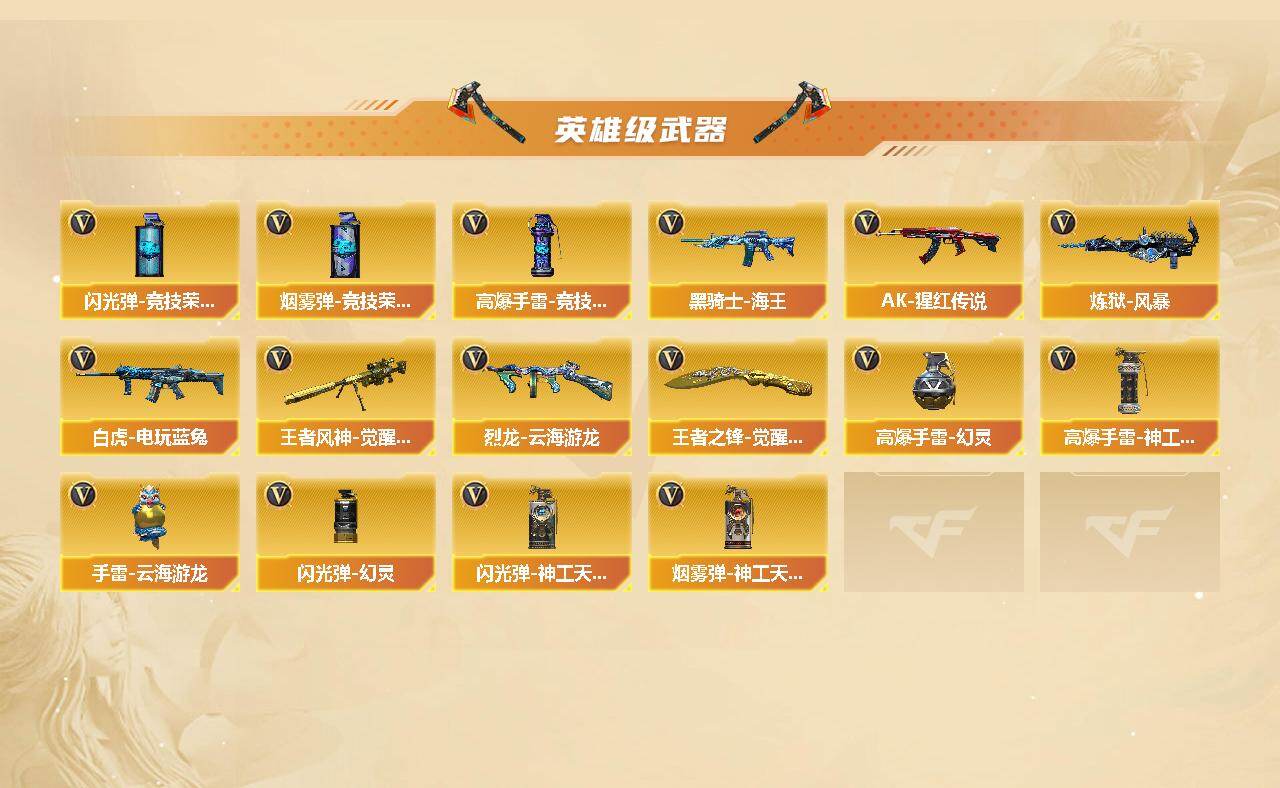 CFCMW434029穿越火线账号详情图4