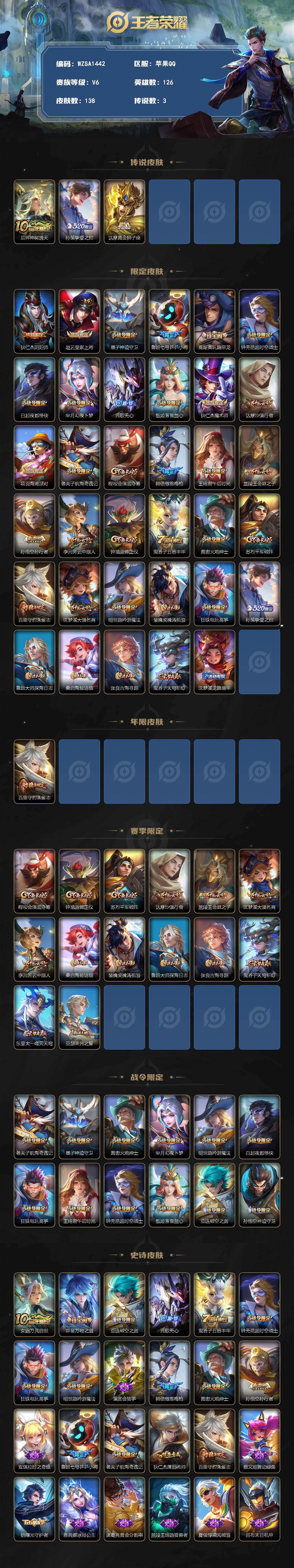 WZEY4238747王者荣耀账号详情图2