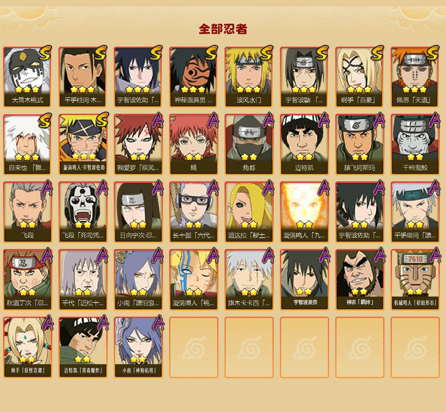 HYQM421569火影忍者账号详情图3