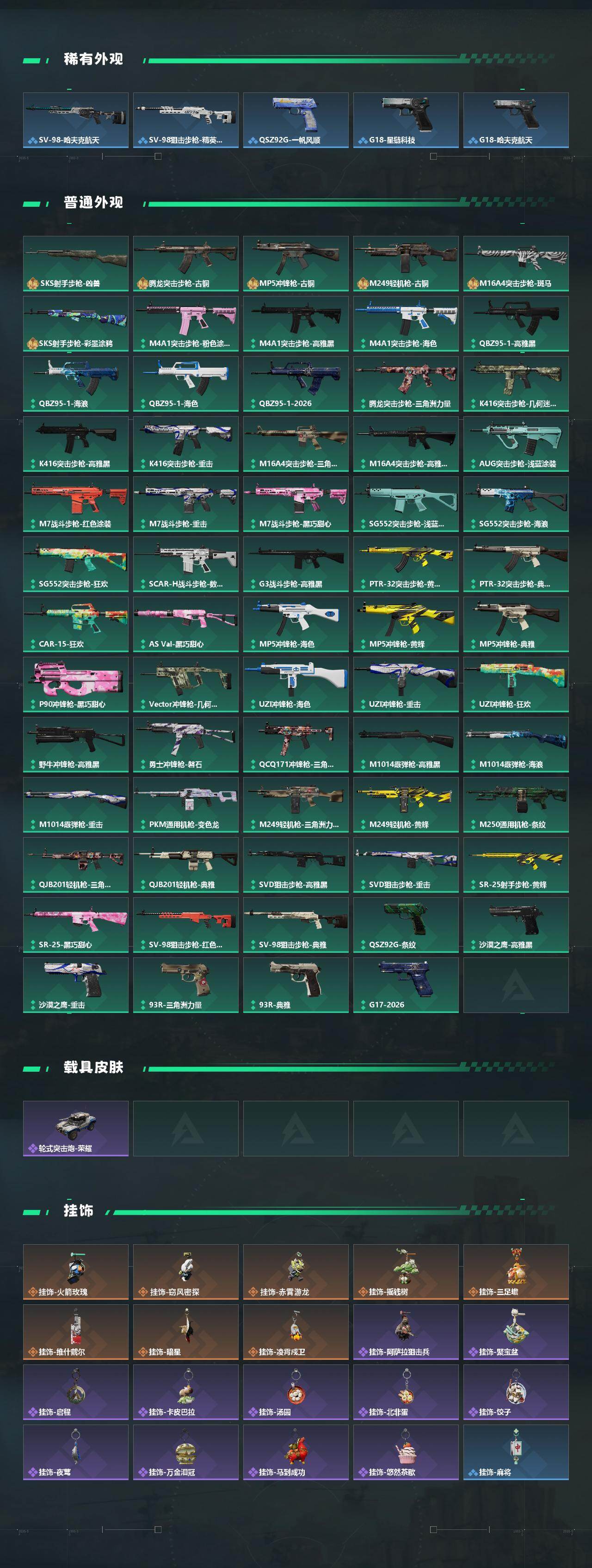 SJZQM473750三角洲行动账号详情图4