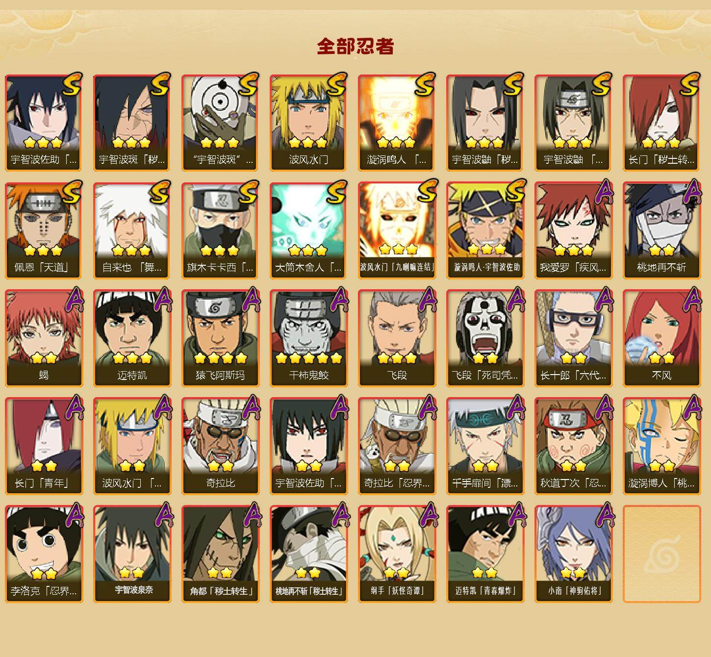 HYQM421606火影忍者账号详情图3