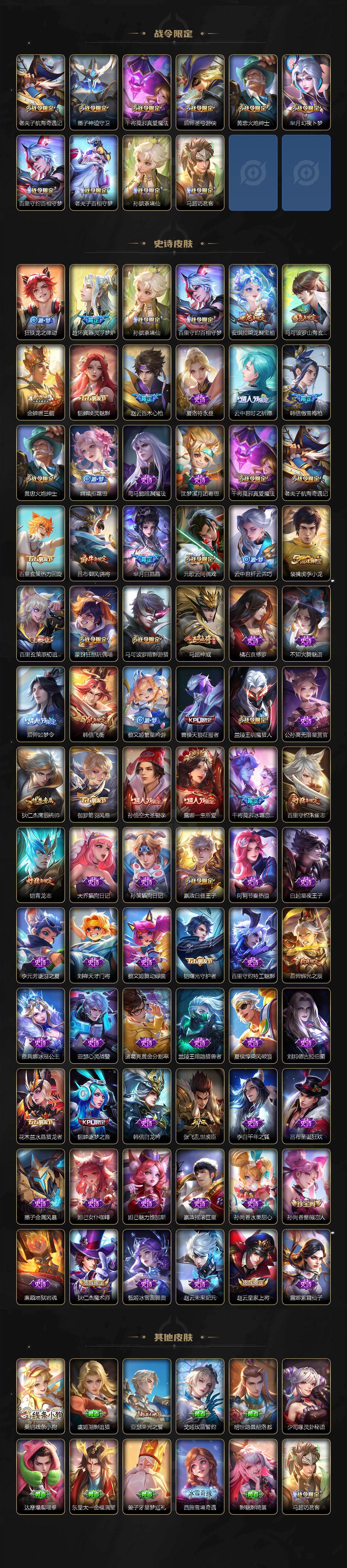 WZCMW4250487王者荣耀账号详情图4 WZCMW4250487王者荣耀账号详情图4