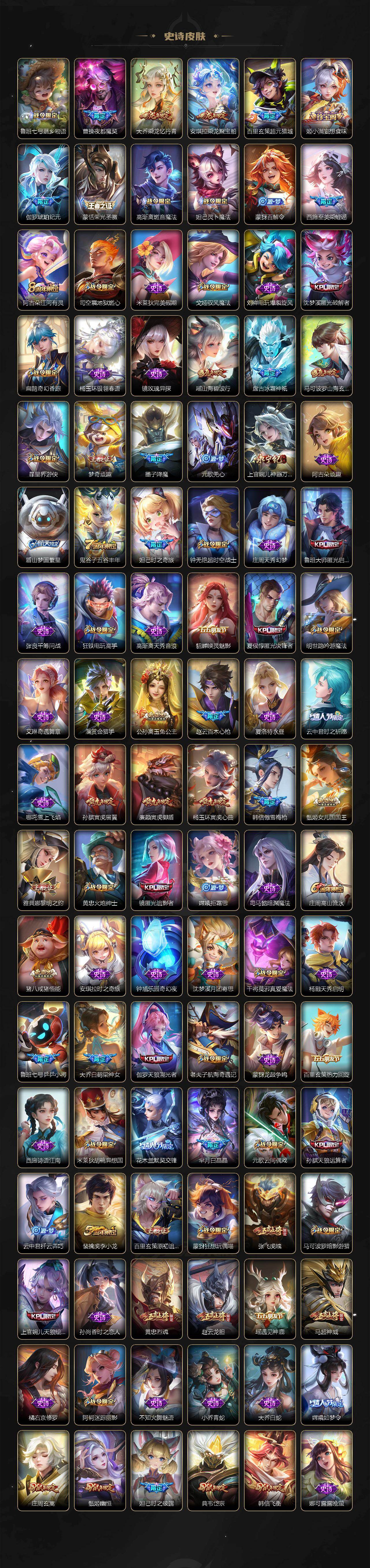 安卓Q-V10-最强王者段位-129英雄-590皮肤-8典藏皮肤-1典藏英雄-7无双-3珍品传说-88传说-201史诗
【英雄全皮】:廉颇全皮,小乔全皮,孙膑全皮,扁鹊全皮,甄姬全皮,刘邦全皮,孙权
