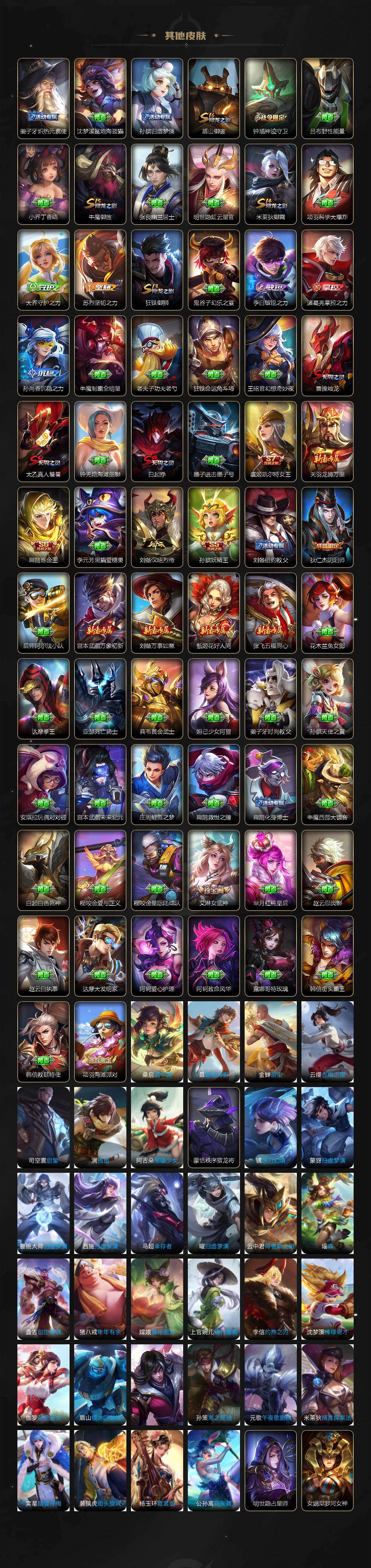 安卓Q-V10-最强王者段位-129英雄-590皮肤-8典藏皮肤-1典藏英雄-7无双-3珍品传说-88传说-201史诗
【英雄全皮】:廉颇全皮,小乔全皮,孙膑全皮,扁鹊全皮,甄姬全皮,刘邦全皮,孙权