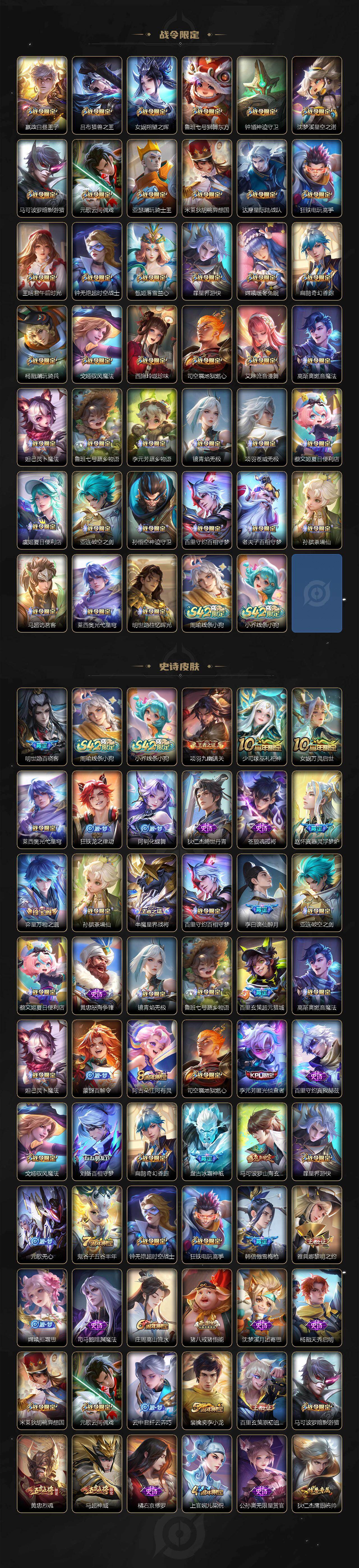 WZLX4240140王者荣耀账号详情图4 WZLX4240140王者荣耀账号详情图4