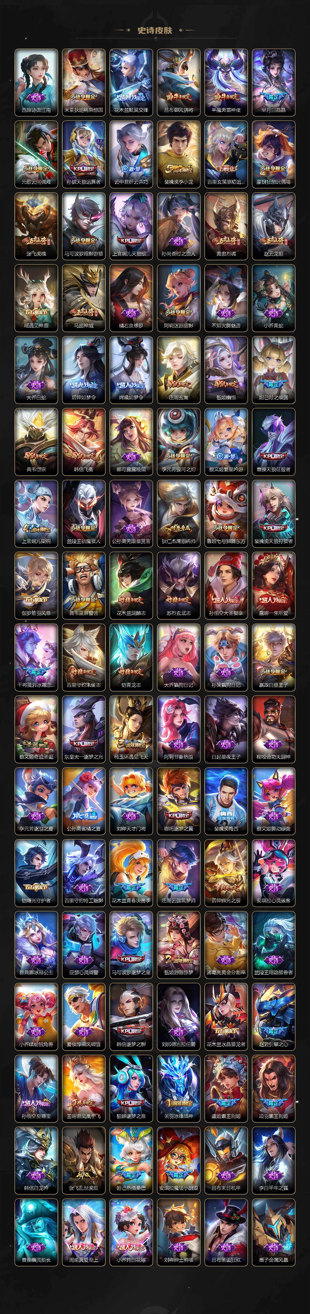 安卓Q-V11-最强王者段位-129英雄-784皮肤-20典藏皮肤-1典藏英雄-1珍品无双-14无双-10珍品传说-142传说-274史诗
【英雄全皮】:廉颇全皮,小乔全皮,赵云全皮,墨子全皮,妲己