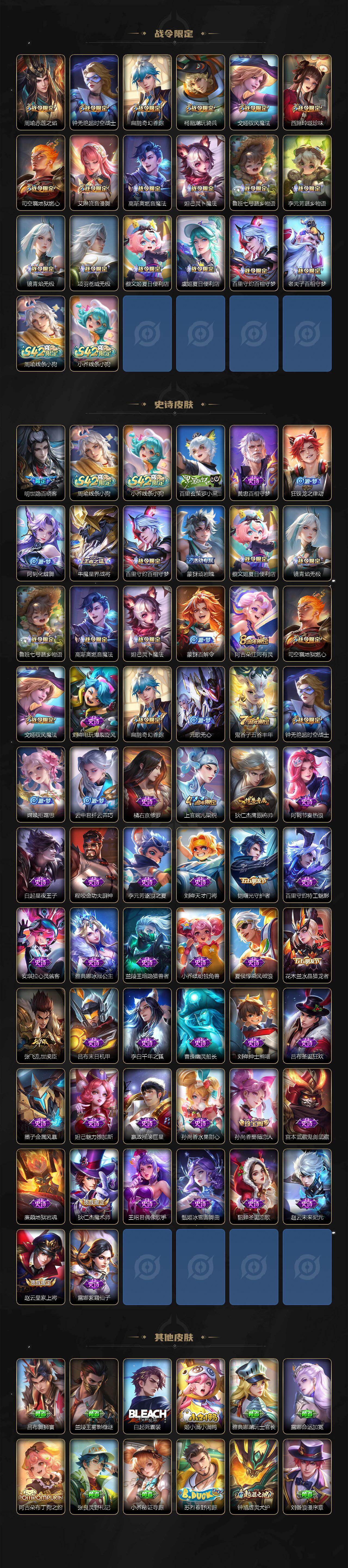 WZLX4241134王者荣耀账号详情图3