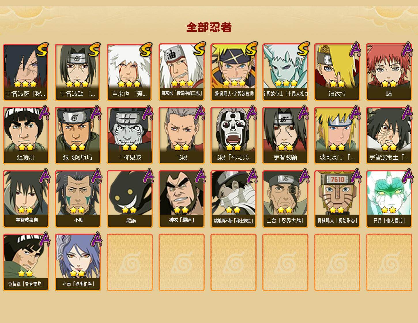 HYJM422948火影忍者账号详情图2